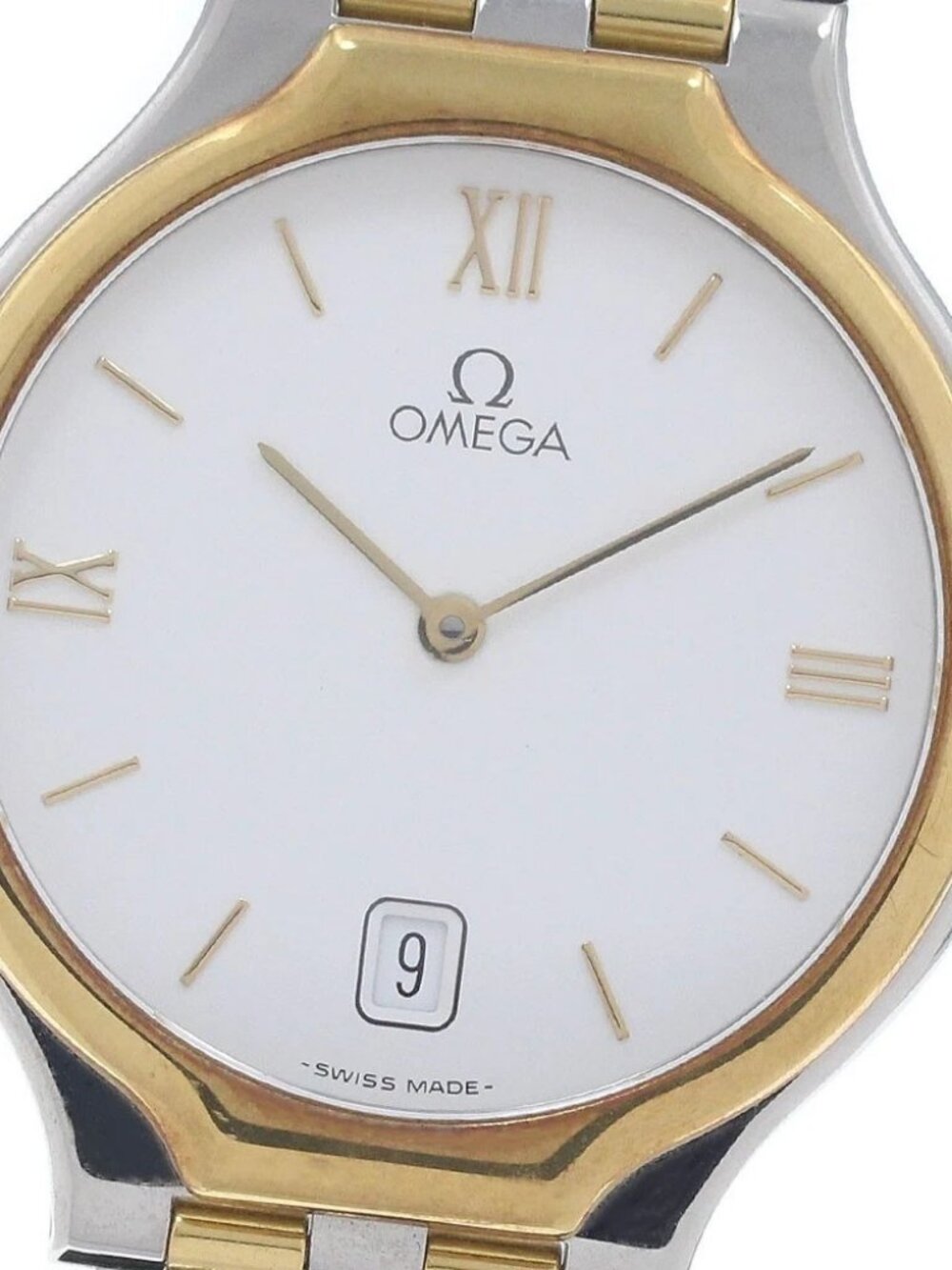 OMEGA De Ville 4530.23.06 Date white Dial Quartz Men's Watch_961408